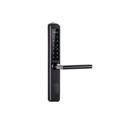 BRYTE ELECTRONIC NARROW BODY LEVER BLACK NO MORTICE LOCK
