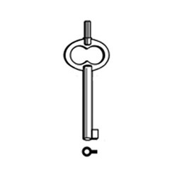Silca 6750 Key Blank for Safes and Furniture Locks