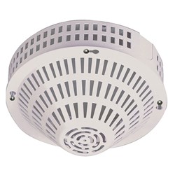 STI SMOKE DETECTOR COVER with 50MM SPACER WHT