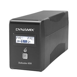 DYNAMIX Defender 650VA (390W) Line Interactive UPS, 936J