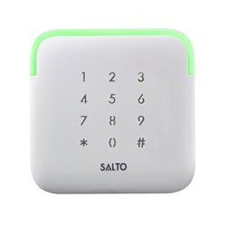 SALTO KS Wall Reader BLE with Keypad in White