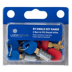 LOCK FOCUS BARREL KIT-2 & ASSY KEY