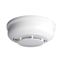 SYSTEM SENSOR Photoelectric 12/24VDC Smoke Detector, No Battery Backup - 2012J