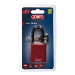 ABUS P/LOCK 74/40 RED DP