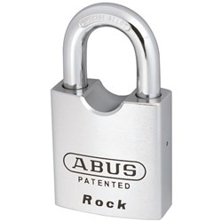 ABUS Rock Series Premium High Security Rekeyable Padlock with 55mm Hardened Steel Body and 38mm Hardened Steel Shackle KD - 8355NKD