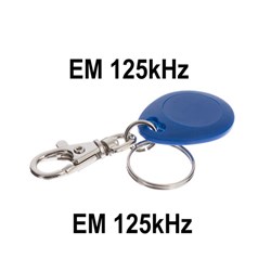 ACSS EM 125kH TUMBLER FOB with KEYCHAIN - BLUE