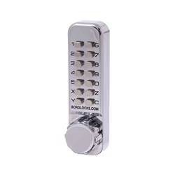 Borg Part 2000 Series Knob Keypad External Grade Chrome Plate - BL2600KMG