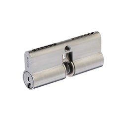 BRAVA Urban Trilock Cylinder LW5 Profile KD Satin Chrome - BRUTRILOCKLW5SC