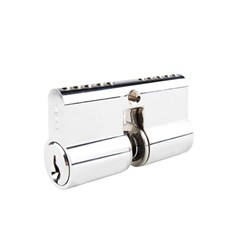 BRAVA Urban Trilock Cylinder TE2 Profile KD Chrome Plate - BRUTRILOCKTE2CP