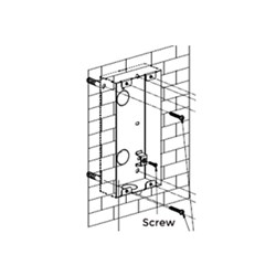 Dnake Recessed Mounting Box for DNS213K IP Keypad Surface Mount Door Station - S213K-RB