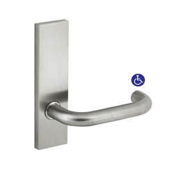 dormakaba Furniture Square End Plate Concealed Fix with 70 Lever SSS - 6605/70SSS 9400000016606