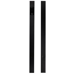 McGrath Locks Grange Entrance Pull Handle in Black Finish, BLE, Fingerprint, Pin Code and RFID Credential Access