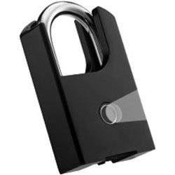 McGrath Locks 110mm Padlock With Fingerprint, BLE and Key Override