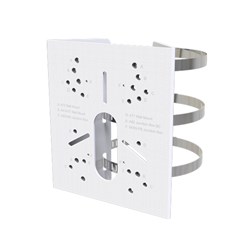 Milesight Pole Mount with Stainless Steel Straps for poles between 102-127mm - A01