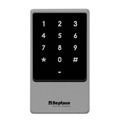 Neptune Standalone/Wiegand Capacitive Touch Keypad with HID/EM/Mifare Reader, IP65 - NEKPWST2W