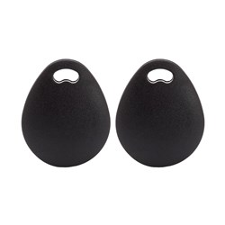 RISCO Prox Tags, Black, Pack of 2 - RP200KT2000A