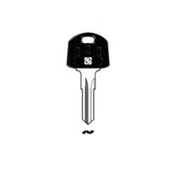 Silca AB58AP Key Blank with Plastic Head for Abus Padlocks and Bike Locks