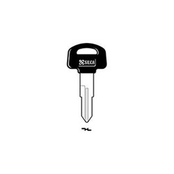 Silca HON61RBP Key Blank with Plastic Head for Honda Cars