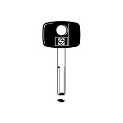 Silca HU43P Key Blank with Plastic Head for Holden GMH and Various Cars