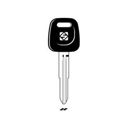 Silca SSY2AP Key Blank with Plastic Head for Ssangyong Cars