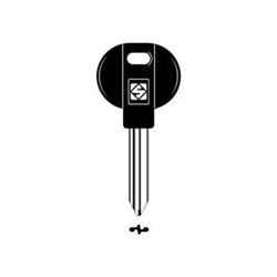 Silca SX11BP Key Blank with Plastic Head - *Sold in Box of 25EA*