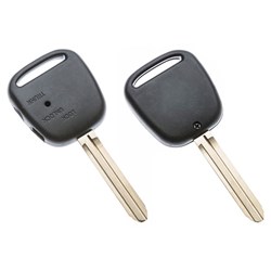 Silca Automotive Key and Remote Replacement Shell for 2 Button Toyota TOY43 Profile TOY43RS2