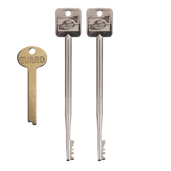 S&G Safe & Safe Deposit Keys