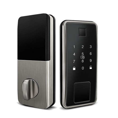 BRYTE ELECTRONIC DEADBOLT SILVER