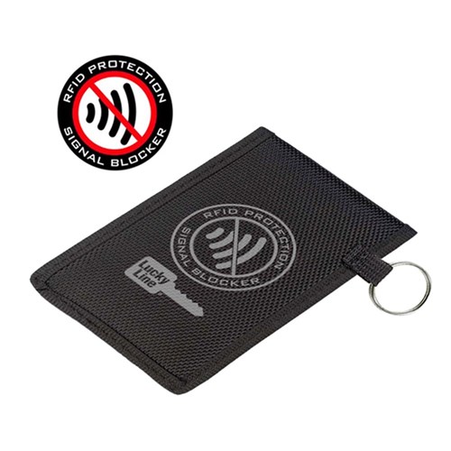Lucky Line Key Hider faraday pouch with RFID signal blocking for car remotes - 91801