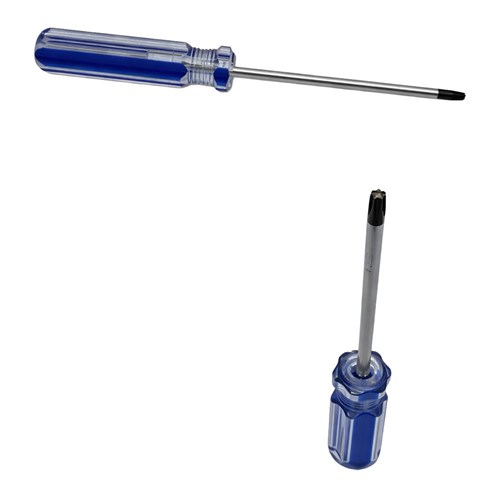 McGrath Locks Torx Screwdriver with Magnetic Tip for Battery Compartment Covers, Blue Handle