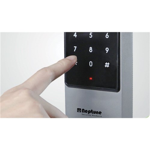 Neptune Standalone/Wiegand Capacitive Touch Keypad with HID/EM/Mifare Reader, IP65 - NEKPWST2W