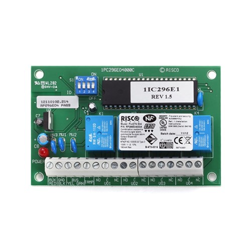 RISCO 4 Way Output Expander, suits LightSYS+ and LightSYS2 - RP296E04000A