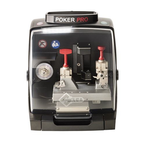 Silca Poker Pro electronic key cutting machine for duplicating flat household and automotive keys D851467ZB