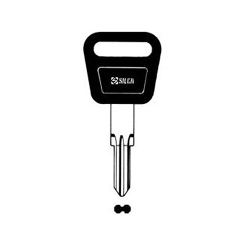 Silca HU42P Key Blank with Plastic Head for 77 to 95 Porsche 928 Cars