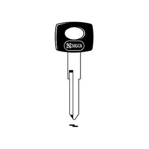 Silca HU72RP Key Blank with Plastic Head for Mercedes Cars