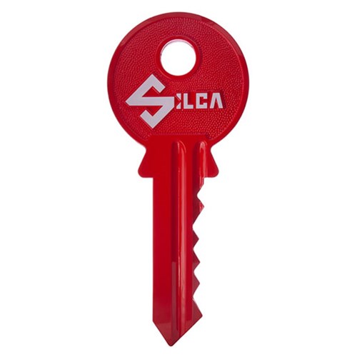 SILCA MARKETING PLASTIC KEY  FLAT RED