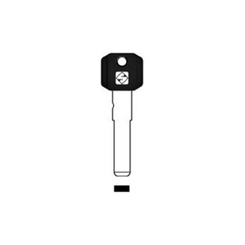 Silca SIP22KP Key Blank with Plastic Head for Sipea Various Cars Motorbikes and Trucks