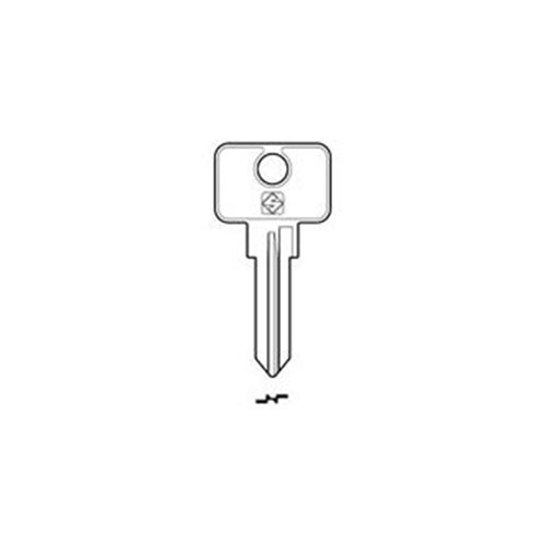 Silca SSA5 Key Blank for Sispa, Petrol Caps and Various Cars