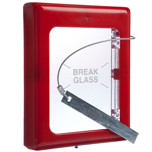 STI BREAK GLASS KEYBOX LGE  4100