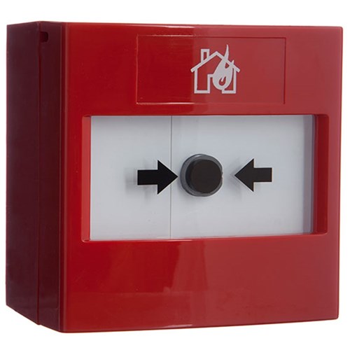 STI Series 11 Red ReSettable Call Point - RP-RD2-11
