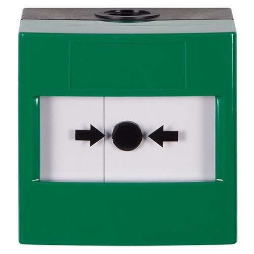 STI Series 11 Waterproof Green ReSettable Call Point, IP67 - WRP2-G-11