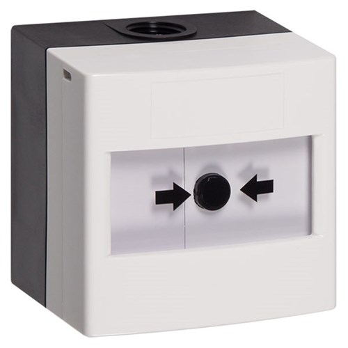 STI Series 11 Waterproof White ReSettable Call Point, IP67 - WRP2-W-11