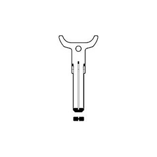 Silca WT47T Key Blank for Audi and Volkswagen Cars